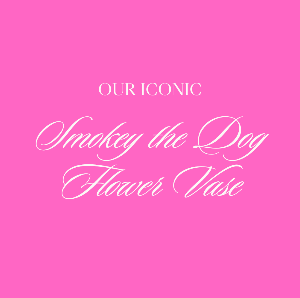 Smokey the Dog Flower Vase (2)